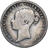 1875 Sixpence (Die no. 67) - Victoria British Silver Coin