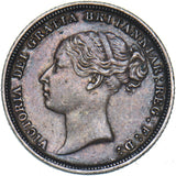 1883 Sixpence - Victoria British Silver Coin - Nice