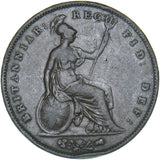1853 Penny (OT) - Victoria British Copper Coin