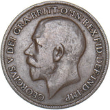 1919 KN Penny - George V British Bronze Coin