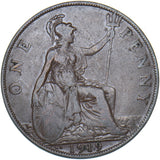 1919 KN Penny - George V British Bronze Coin