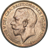 1922 Penny - George V British Bronze Coin - Very Nice