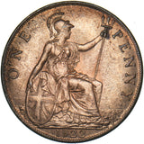 1922 Penny - George V British Bronze Coin - Very Nice