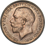 1922 Penny - George V British Bronze Coin - Very Nice
