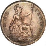 1922 Penny - George V British Bronze Coin - Very Nice