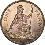 1937 Penny - George VI British Bronze Coin - Superb