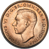 1939 Penny - George VI British Bronze Coin - Superb