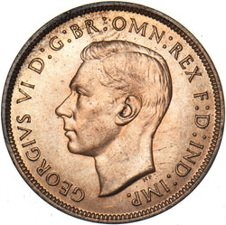 1939 Penny - George VI British Bronze Coin - Superb
