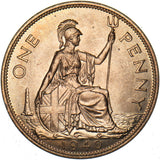 1940 Penny - George VI British Bronze Coin - Superb