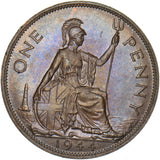 1944 Penny - George VI British Bronze Coin - Superb