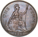 1945 Penny - George VI British Bronze Coin - Superb