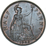 1932 Halfpenny - George V British Bronze Coin - Very Nice