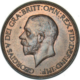 1936 Halfpenny - George V British Bronze Coin - Very Nice