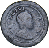1720 Farthing - George I British Copper Coin