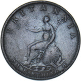1799 Farthing - George III British Copper Coin