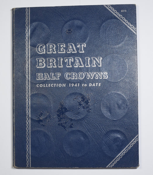 1941 - 1967 Halfcrowns Whitman Folder (complete) - British Coins
