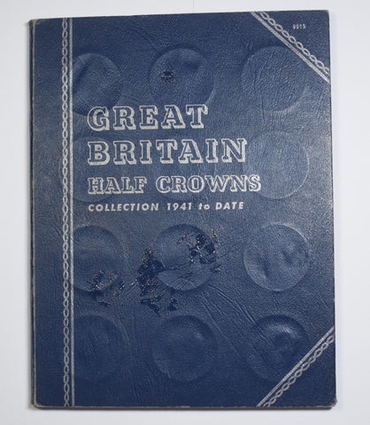 1941 - 1967 Halfcrowns Whitman Folder (complete) - British Coins