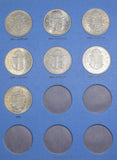 1941 - 1967 Halfcrowns Whitman Folder (complete) - British Coins