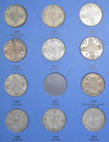 1911 - 1940 Florins Whitman Folder (Near Complete) - British Silver Coins