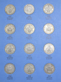 1937 - 1951 Shillings Whitman Folder (Complete) - British Silver Coins
