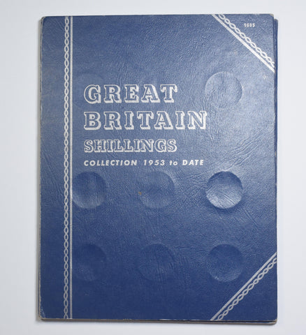 1953 - 1966 Shillings Whitman Folder (Complete) - British Coins