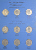 1953 - 1966 Shillings Whitman Folder (Complete) - British Coins