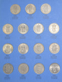 1953 - 1966 Shillings Whitman Folder (Complete) - British Coins