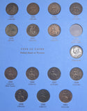 1860 - 1901 Farthings Whitman Folder (Near Complete) - British Bronze Coins