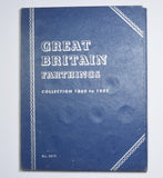 1860 - 1901 Farthings Whitman Folder (Near Complete) - British Bronze Coins