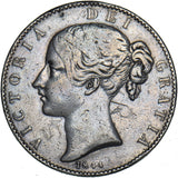 1844 Crown (Cinquefoil Stops) - Victoria British Silver Coin