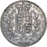 1844 Crown (Cinquefoil Stops) - Victoria British Silver Coin