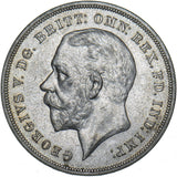 1935 Crown - George V British Silver Coin - Very Nice