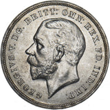 1935 Crown - George V British Silver Coin - Superb