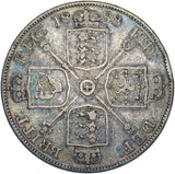 1888 Double Florin - Victoria British Silver Coin