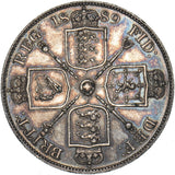 1889 Double Florin - Victoria British Silver Coin - Very Nice