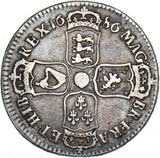 1686 Halfcrown - James II British Silver Coin - Nice
