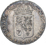 1689 Halfcrown - William & Mary British Silver Coin - Nice