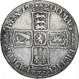 1700 Halfcrown - William III British Silver Coin