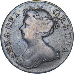 1709 Halfcrown - Anne British Silver Coin