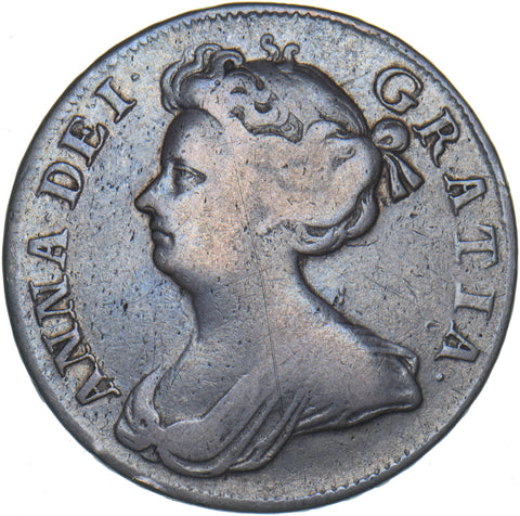 1709 Halfcrown - Anne British Silver Coin