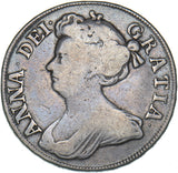 1712 Halfcrown - Anne British Silver Coin