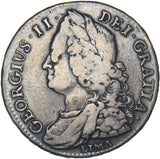 1745 Lima Halfcrown (Rev. Inscribed) - George II British Silver Coin