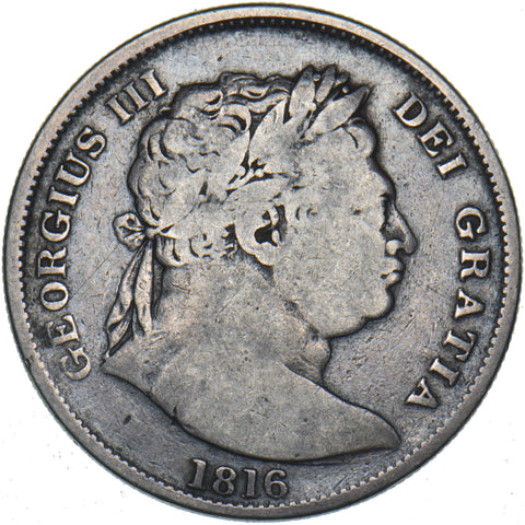 1816 Halfcrown - George III British Silver Coin