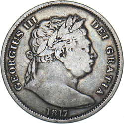 1817 Halfcrown - George III British Silver Coin