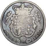 1821 Halfcrown - George IV British Silver Coin