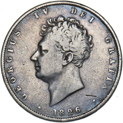 1826 Halfcrown - George IV British Silver Coin