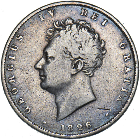 1826 Halfcrown - George IV British Silver Coin