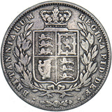 1845 Halfcrown - Victoria British Silver Coin