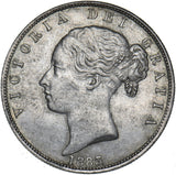 1883 Halfcrown - Victoria British Silver Coin - Very Nice