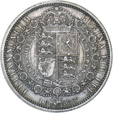 1887 Halfcrown - Victoria British Silver Coin - Nice